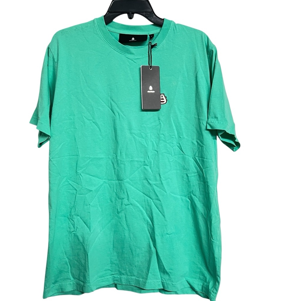 New Mens Alphastyle Yukon Embroidery Short Sleeve Shirt‎ Medium